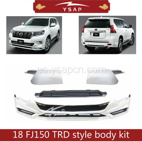 Kit de cuerpo de estilo Prado FJ150 TRD 2018